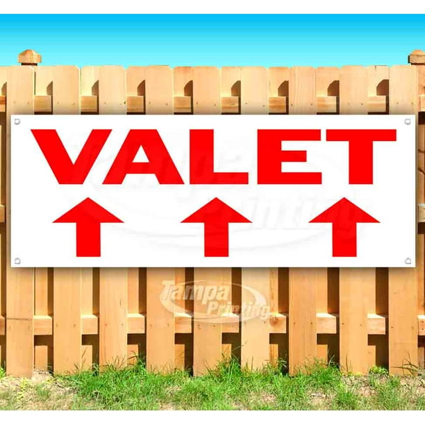 Heavy-Duty Vinyl Single-Sided with Metal Grommets Non-Fabric Valet 13 oz Banner Heavy-Duty Vinyl Single-Sided with Metal Grommets Non-Fabric Valet 13 oz Banner